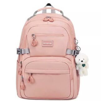 Ghiozdan Scoala, Edison, Pink Edison Plus, Buzunare Spatioase, Confort La Purtare, Caracteristici Suplimentare, 46 x 32 x 23 cm, Roz
