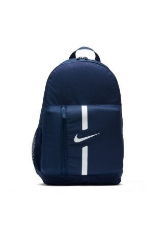 Nike, Rucsac cu logo pentru fotbal - 22L, Alb, Bleumarin