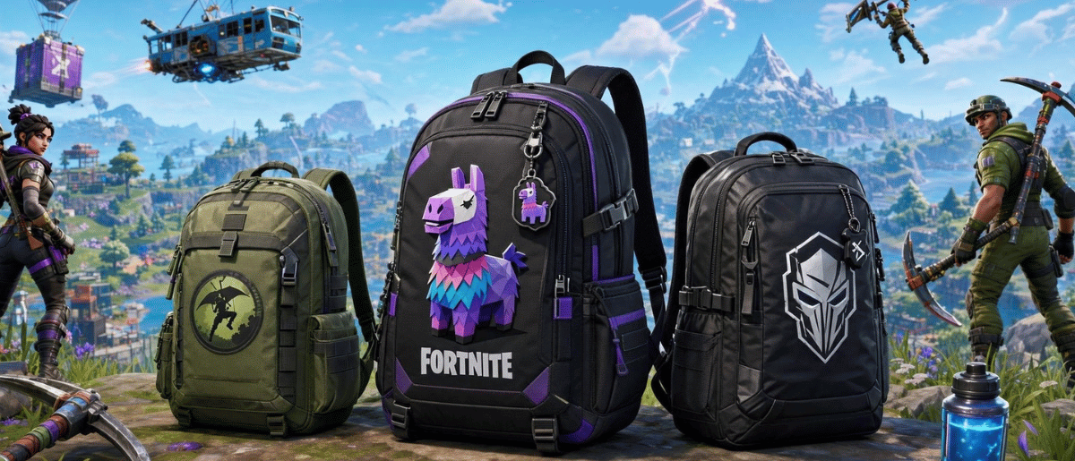 Ghiozdan Fortnite baieti. Rucsac Fortnite scoala