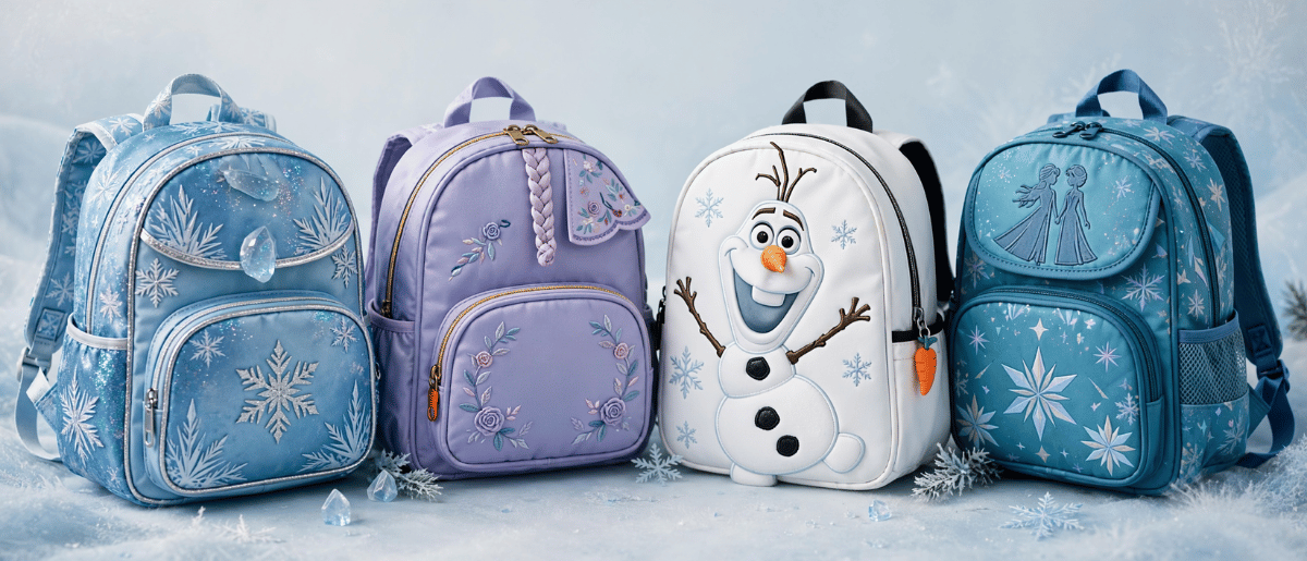 Ghiozdan Frozen Gradinita si Scoala Fete