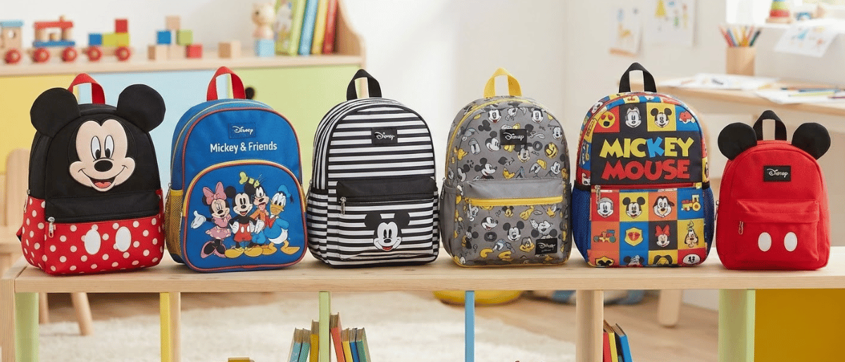 Ghiozdan Mickey Mouse gradinita si scoala. Rucsac Disney