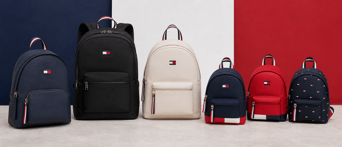 Ghiozdan Tommy Hilfiger Dama Barbati si Copii. Rucsac original